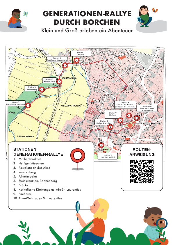 Klicken Sie hier, um die Anleitung für die "Generationenrallye in Borchen" herunterzuladen.